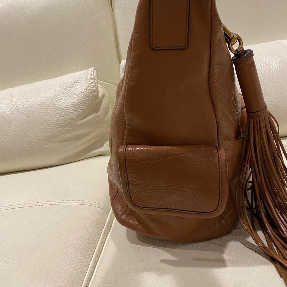 CHLOE LEATHER shoulder bag SHG-20181 - Picture 14 of 16
